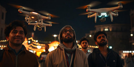 Drones with Tracking Features Stay on Target