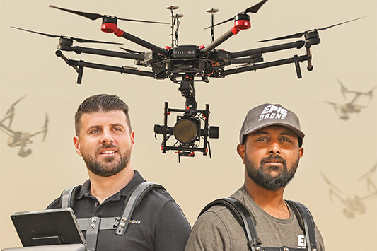 Drones in Film Production: Behind the Scenes