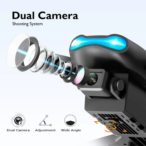 E99 Pro 6K Camera Drone: Dual HD Camera, Long Battery Life