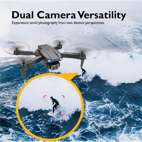 E99 Pro 6K Camera Drone: Dual HD Camera, Long Battery Life