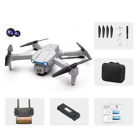 E99 Pro 6K Camera Drone: Dual HD Camera, Long Battery Life