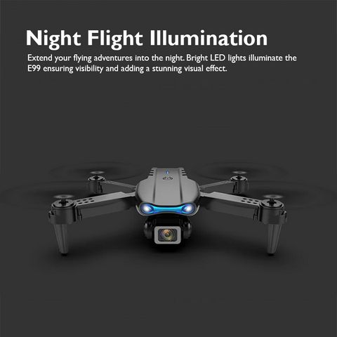 E99 Pro 6K Camera Drone: Dual HD Camera, Long Battery Life