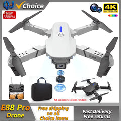 2024 E88Pro RC Drone 4K Professinal With 1080P Wide Angle HD Camera