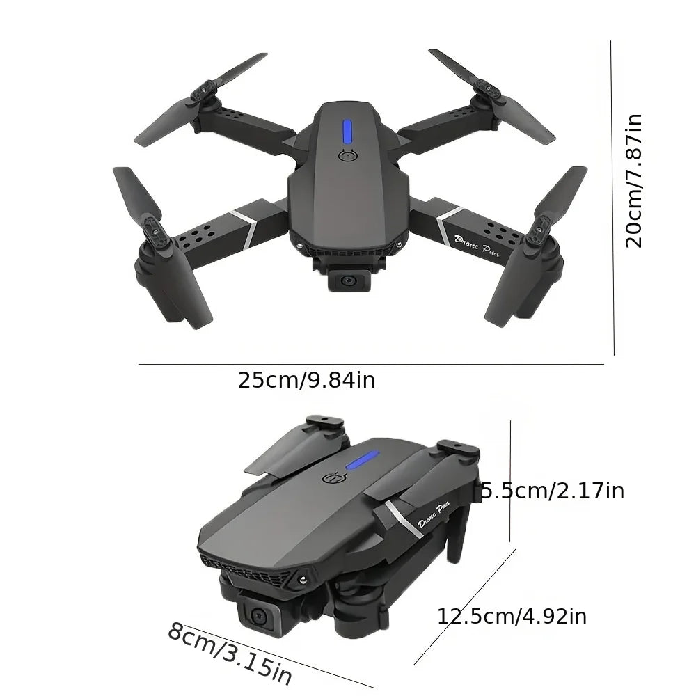 2024 E88Pro RC Drone 4K Professinal With 1080P Wide Angle HD Camera