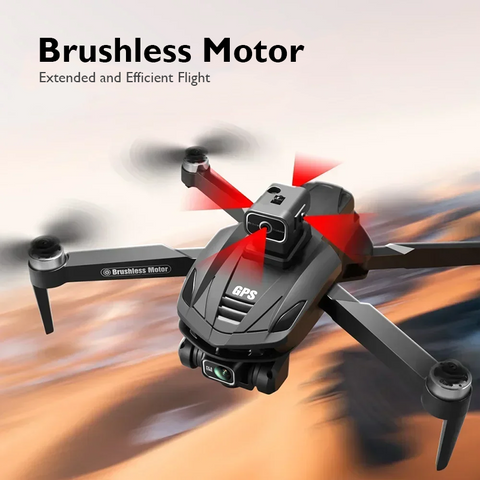 V168 8K Drone: GPS, 3 Camera, Wide Angle, Avoidance.