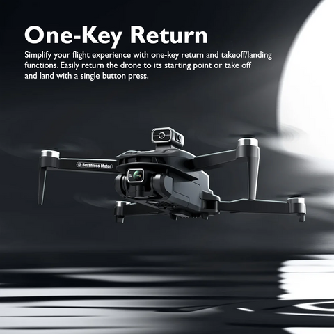 V168 8K Drone: GPS, 3 Camera, Wide Angle, Avoidance.