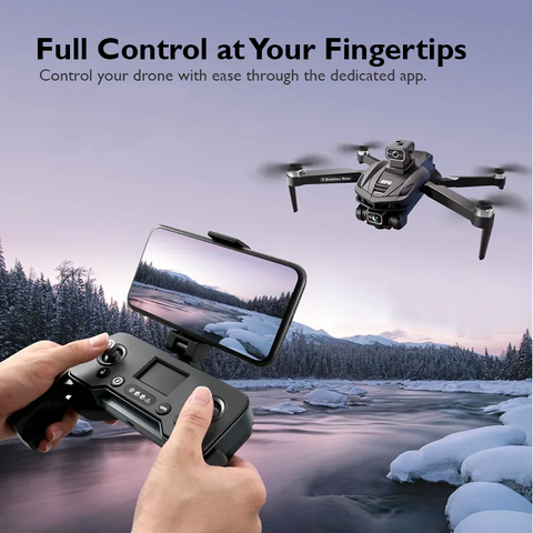 V168 8K Drone: GPS, 3 Camera, Wide Angle, Avoidance.