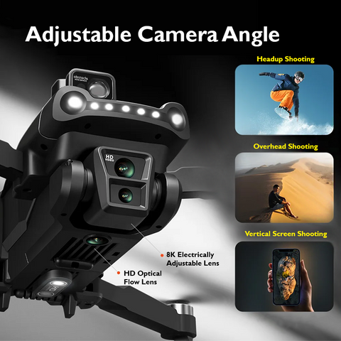 Xiaomi Drone 8K: V198GPS, Foldable, Avoidance.